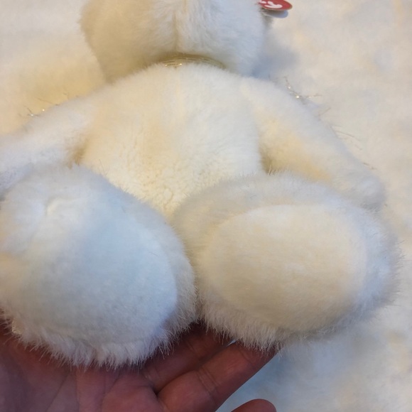 Ty / Devine White Bear With Wings 14” - Picture 4 of 9